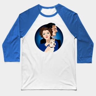 Nick and Nora Baseball T-Shirt